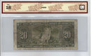 1937 Canada $20 Banknote Osborne-Towers A/E, BC-25a BCS Certified F-18 (Holes)