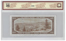 1954 Canada $100 Changeover Banknote Coyne-Towers,Devil's Face A/J, BC-35a BCS Certified VF-35