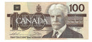 1988 Canada $100 Banknote  Thiessen-Crow, AJN,(H BPN) BC-60a (UNC)