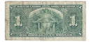1937 Canada $1 Banknote Gordon-Towers (WP), A/M, BC-21c (VG)