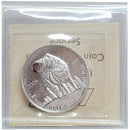 2006 Canada Wolf Dollar 99.99% Fine Silver ICCS MS-67