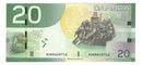 2009 Canada $20 Banknote Jenkins-Carney, AUB, BC-64b-i G/UNC