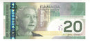2004 Canada $20 Banknote Jenkins-Dodge, AYZ, BC-64a C/UNC