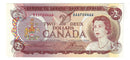 1974 $2 Banknote Lawson-Bouey, Prefix BA,  BC-47a, Almost/Unc