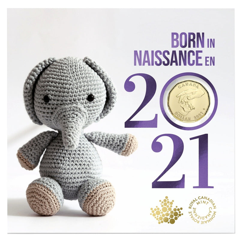 2021 Canada Baby Gift Set With Special Loon Dollar