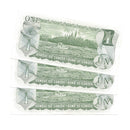 1973 Canada 3 Sequential $1 Banknote Crow-Bouey, BCJ, BC-46b (UNC)