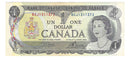 1973 Canada $1 Banknote Crow-Bouey, BCJ, BC-46b (UNC)