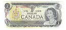 1973 Canada $1 Banknote Crow-Bouey, BCP, BC-46b (UNC)