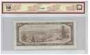 1954 $100 Banknote Beattie-Rasminsky, BJ, BC-43b BCS Certified Almost UNC 58 Original