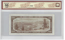 1954 $100 Banknote Beattie-Rasminsky, BJ, BC-43b BCS Certified Almost UNC 55 Original