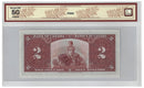 1937 Canada $50 Banknote Coyne-Towers,J/R, BC-22c BCS Certified (Almost UNC 50 Original)