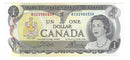 1973 Canada $1 Banknote Crow-Bouey, BCU, BC-46b (C/UNC)