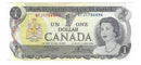 1973 Canada $1 Banknote Crow-Bouey, BFJ, BC-46b (UNC)