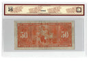 1937 Canada $50 Banknote Gordon-Towers, B/H, BC-26b Certified BCS VF-25 Changeover