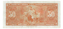 1937 Canada $50 Banknote Gordon-Towers, B/H, BC-26b (VF)
