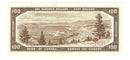 1954 Canada $100 Banknote Beattie-Rasminsky Modifield Portrait B/J BC-43b Uncirculated