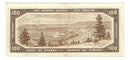 1954 Canada $100 Banknote Beattie-Rasminsky Modifield Portrait B/J BC-43b Circulated