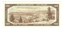 1954 Canada $100 Banknote Lawson-Bouey Modifield Portrait B/J BC-43c (AU-50)
