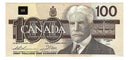 1988 Canada $100 Banknote  Thiessen-Crow, BJC,(CL BPN) BC-60a-i (UNC)