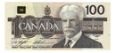 1988 Canada $100 Banknote Knight-Thiessen,BJI, BC-60c (UNC)