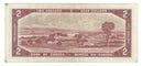1954 Canada $2 Banknote Beattie-Rasminsky, B/R, BC-38b (F)