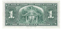 1937 Canada $1 Banknote Coyne-Towers, C/N, BC-21d (EF/AU)