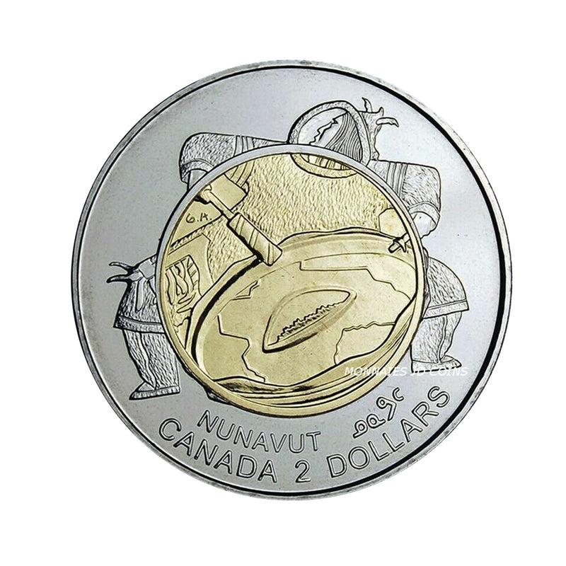 1999 Canada $2 Nunavut Two Dollar Brilliant Uncirculated Coin MS-63
