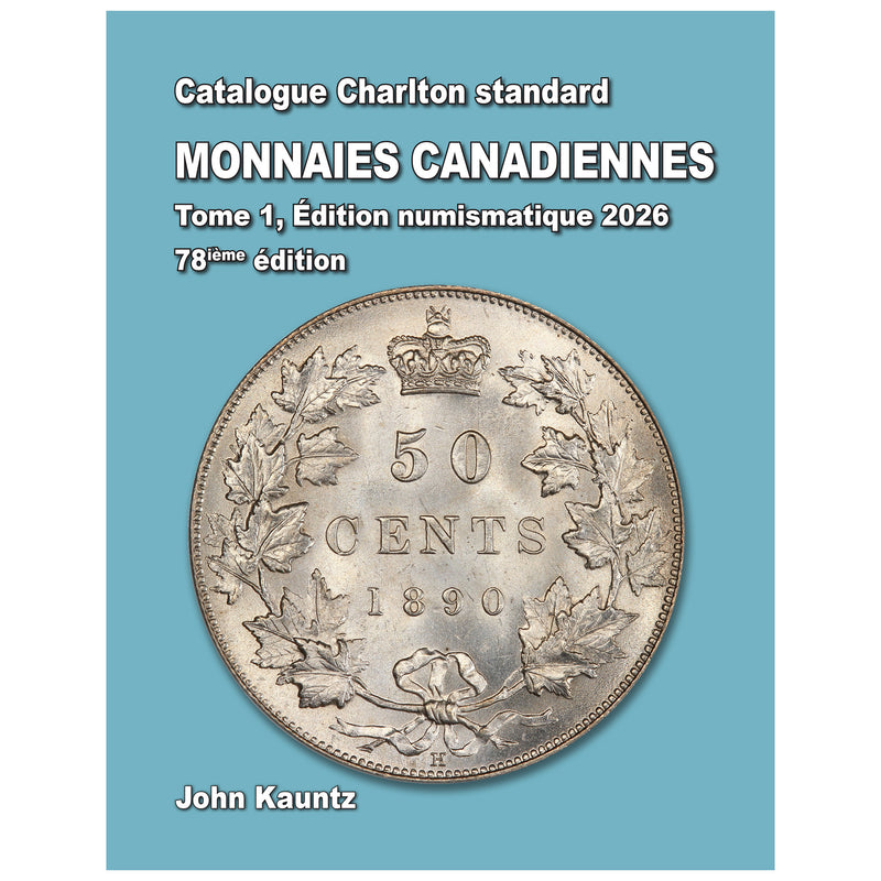 ``Pre-Order`` 2026 Charlton Standard Canadian Coins Volume 1  78th Edition