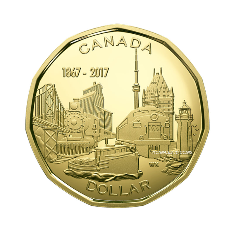 2017 Canada Connecting A Nation Loon (No Silver) Proof Coin