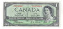 1954 Canada $1 Banknote Coyne-Towers,Devil's Face D/A, BC-29a (EF)