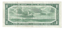 1954 Canada $1 Banknote Coyne-Towers,Devil's Face D/A, BC-29a (EF)