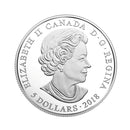 2018 Canada $5 Birthstone  December  Fine Silver with Swarovski Crystal
