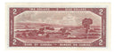 1954 Canada $2 Banknote Beattie-Coyne,Devil's Face E/B, BC-30b (UNC)