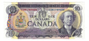 1971 Canada $10 Banknote  Lawson-Bouey ,EDN, BC-49c-i  (EF)