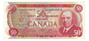 1975 Canada $50 Banknote  Crow-Bouey ,EHH, BC-51b (Circ.)