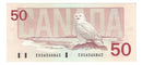 1988 Canada $50 Banknote  Thiessen-Crow ,EHS, BC-59a  (EF/AU)