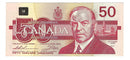 1988 Canada Replacement $50 Banknote  Thiessen-Crow ,EHX (Below 1,7M), BC-59aA (Circ.)