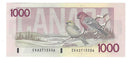 1988 Canada $1000 Banknote  Bonin-Thiessen ,EKA, BC-61b  (C/UNC)