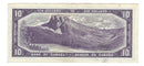 1954 Canada $10 Banknote Beattie-Rasminsky, E/T, BC-40b (VF)