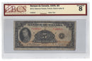 1935 Canada $5 Banknote Osborne-Towers French Text BC-6  BCS VG-8