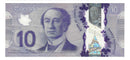 2013 Canada $10 3 Digit Repeater Macklem-Carney ,FTG1124112, BC-55b-N10-ii (Circulated VF)