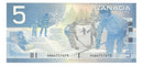 2005 Canada $5 Banknote Jenkins-Dodge, HOW, BC-62b, (Ch/Unc)