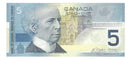 2005 Canada $5 Banknote Jenkins-Dodge, HOW, BC-62b, (Ch/Unc)