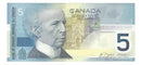 2005 Canada $5 Banknote Jenkins-Dodge, HPA, BC-62b, (Ch/Unc)