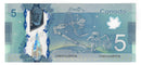 2013 Canada $5 Banknote Lane-Macklem, INR, BC-69e (G/UNC) Plate
