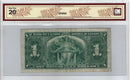 1937 Canada $1 Banknote Gordon-Towers Narrow Panel J/A, BC-21b BCS Certified VF-20