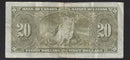 1937 $20 Bank of Canada Note Coyne-Towers Prefix J/E8310027 BC-25c (VF)