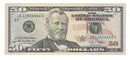 Series 2009 US Fifty Dollar Bill Note $50 - Chicago- JG13806840A