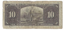 1937 $10 Bank of Canada Note Coyne-Towers, K/T, BC-24c (G)