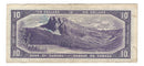 1954 Canada $10 Banknote Beattie-Coyne, L/D, BC-40a (F/VF)